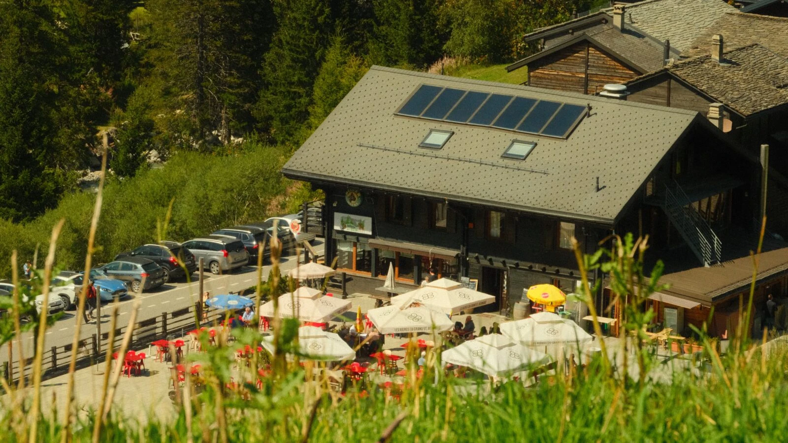 Auberge des Glaciers en el corazón de La Fouly