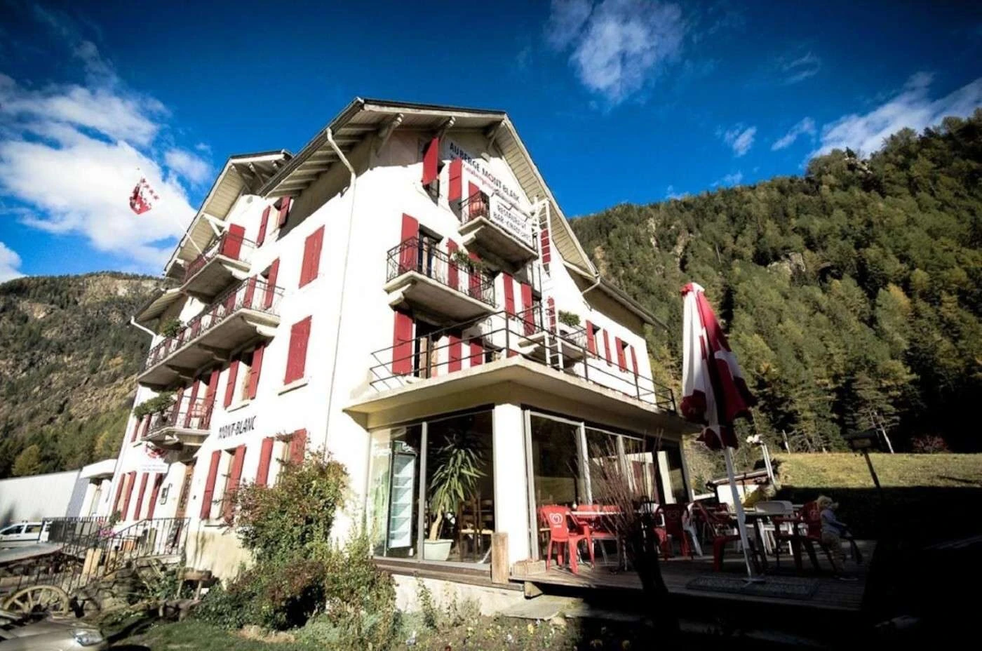 Auberge Mont-Blanc en el pueblo de Trient