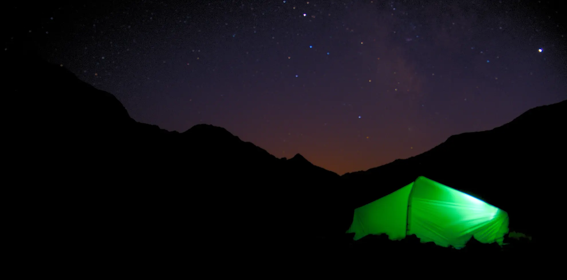 Vivac en los Alpes del Sur