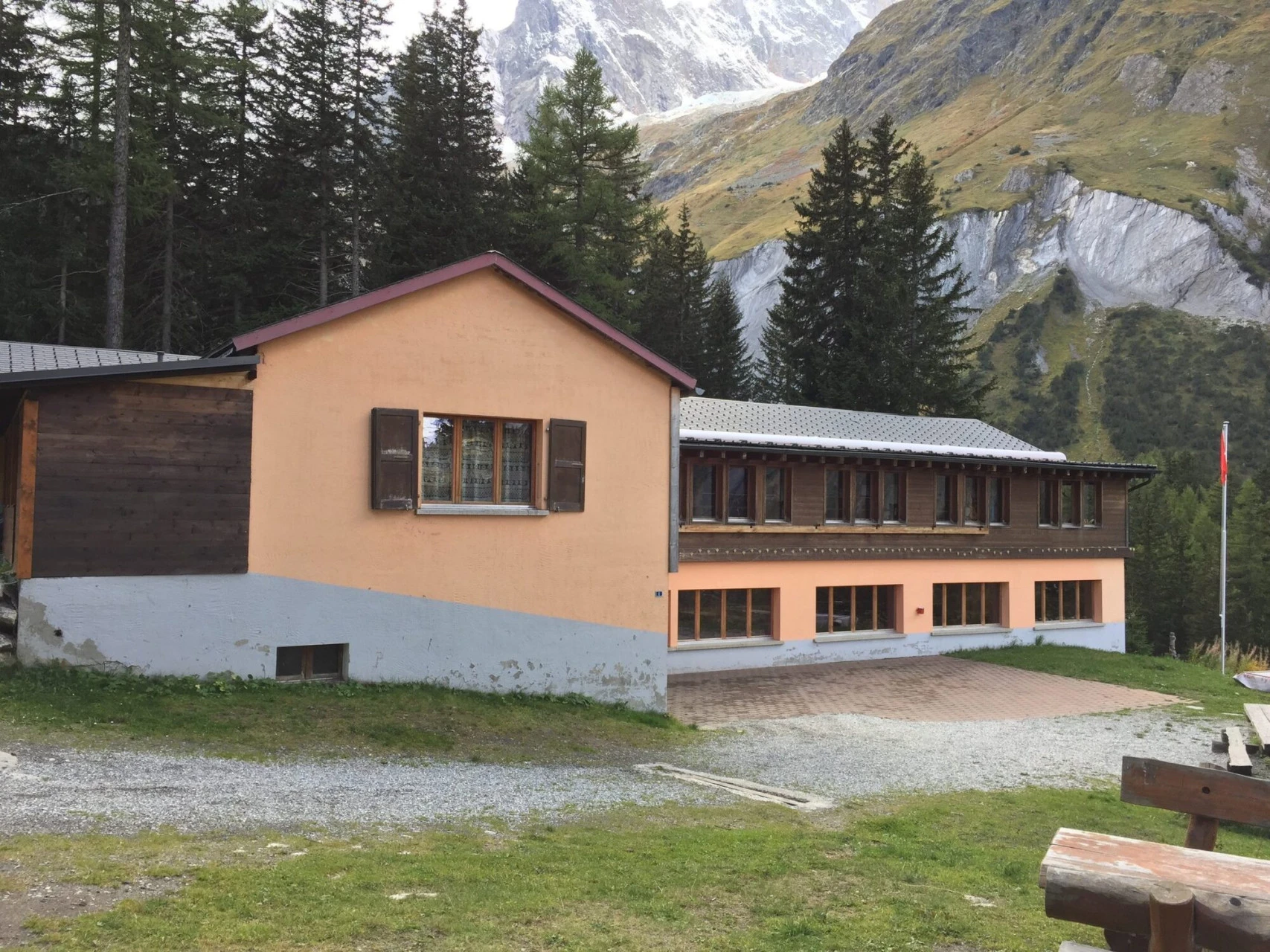 Chalet Le Dolent en La Fouly, frente al Mont Dolent