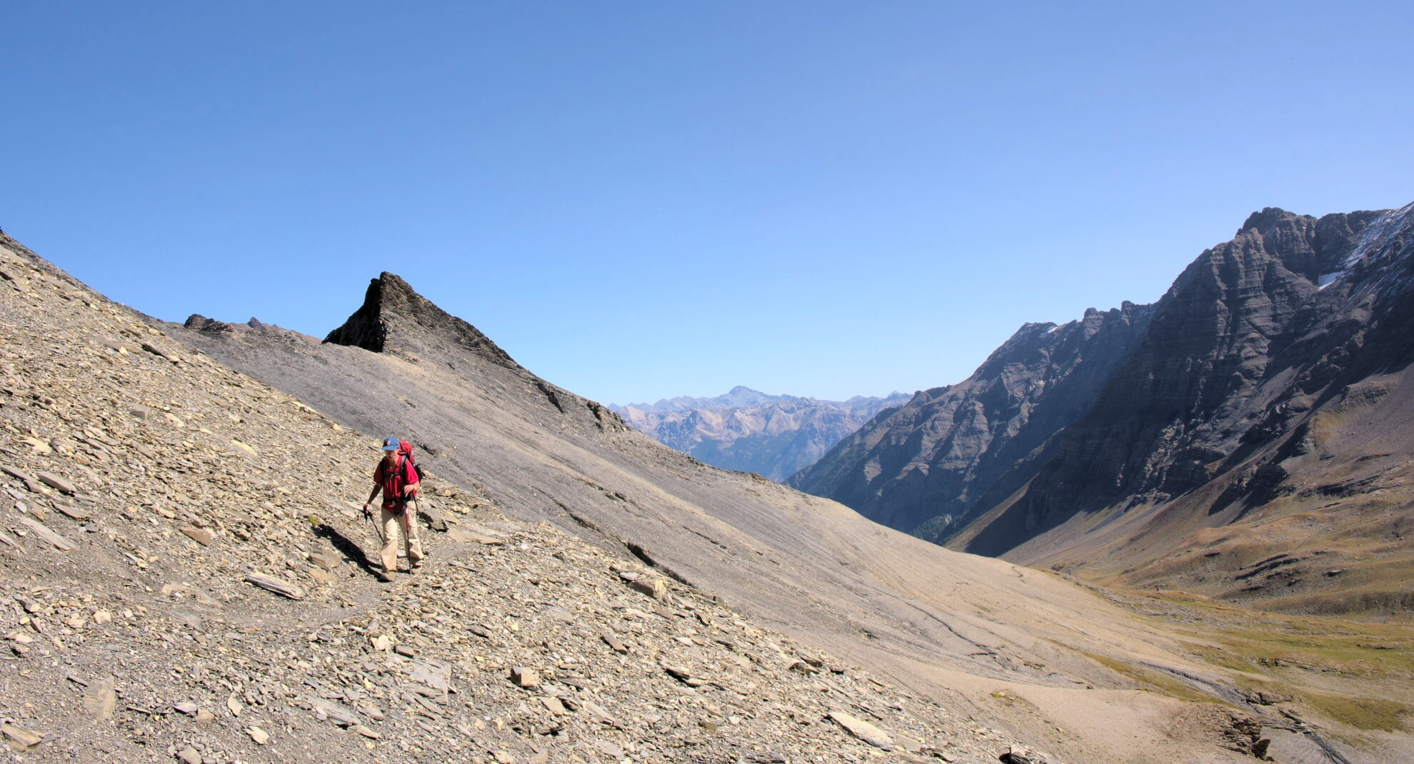 El Col de l'Aup Martin, 2.761 m