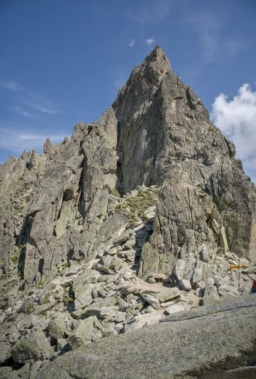 Fenêtre d'Arpette - Vista Oeste