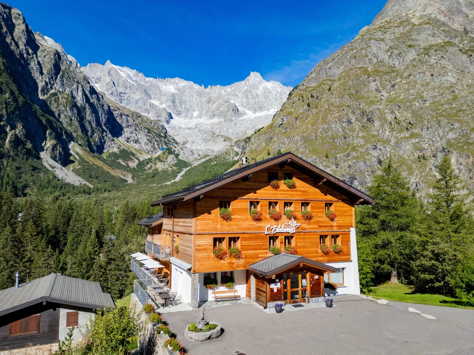 Hôtel Edelweiss en La Fouly