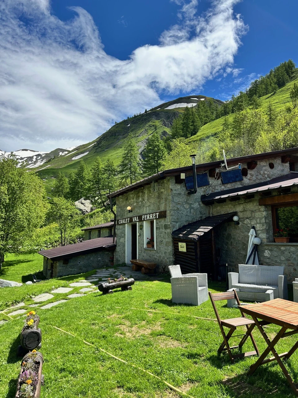Hôtel Lavachey en el Val Ferret italiano