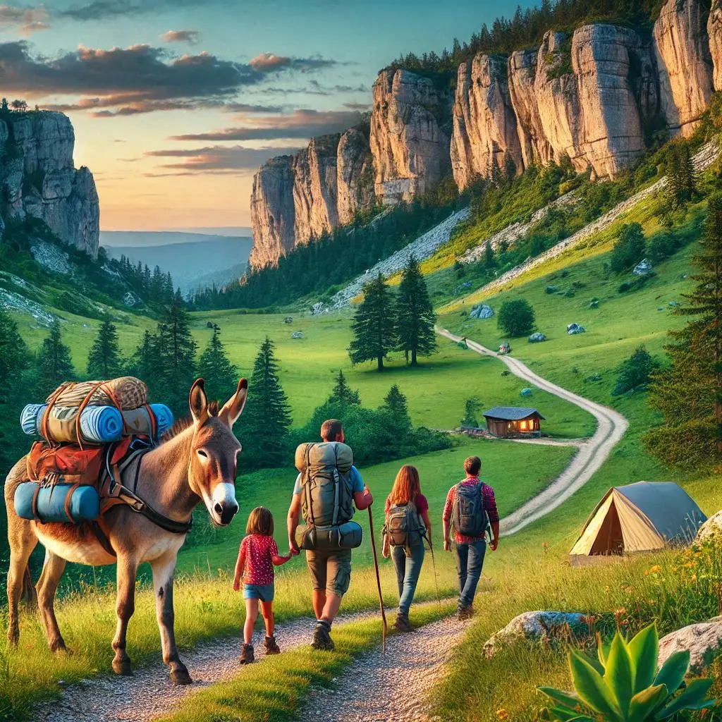 Ilustración Vivac Familiar en el Vercors