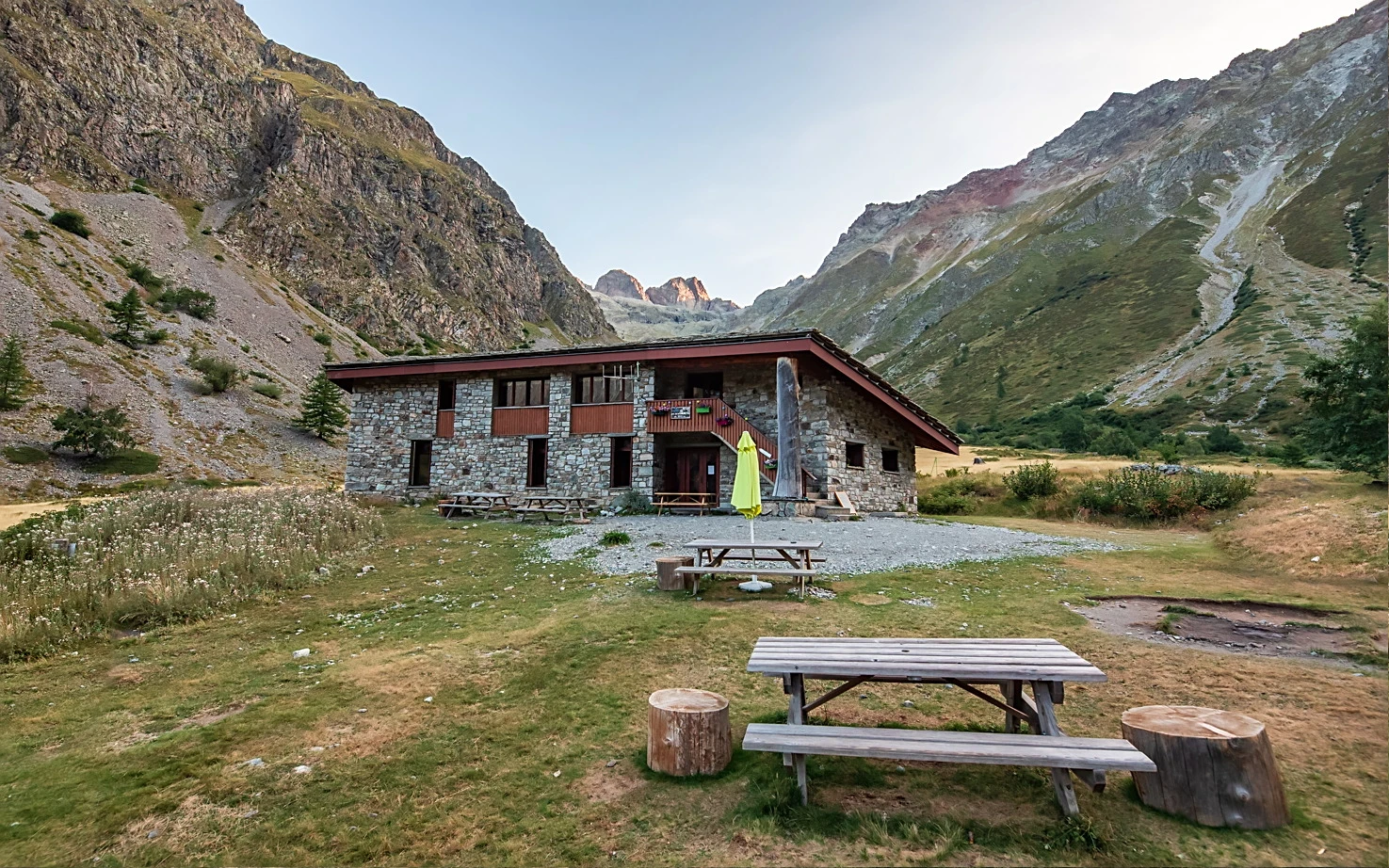 El refugio del Pré de la Chaumette