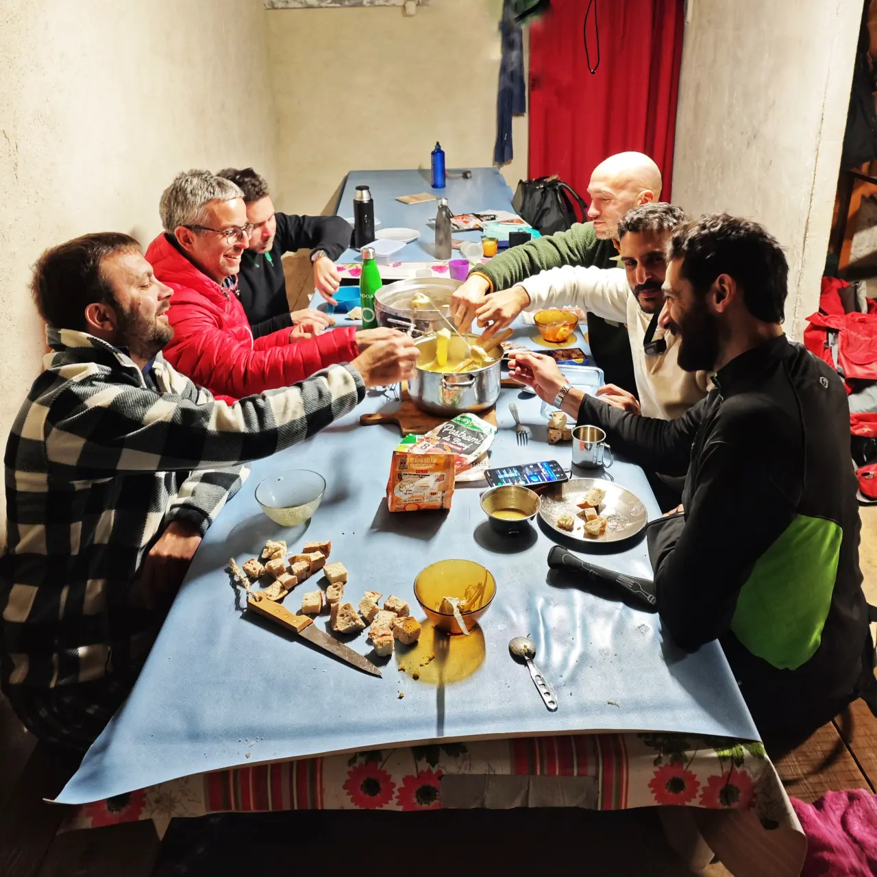 Comida en Chaumailloux - Vercors