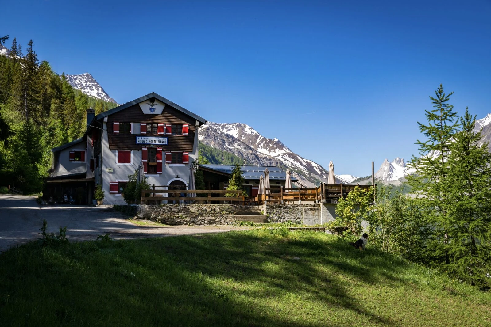 Rifugio Monte Bianco - Cai Uget en el Val Veny