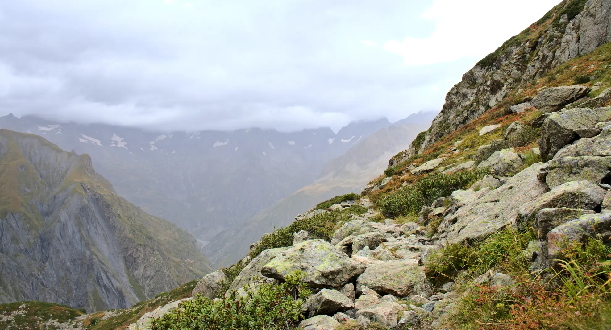 Sendero balcón Chabournéou Vallonpierre