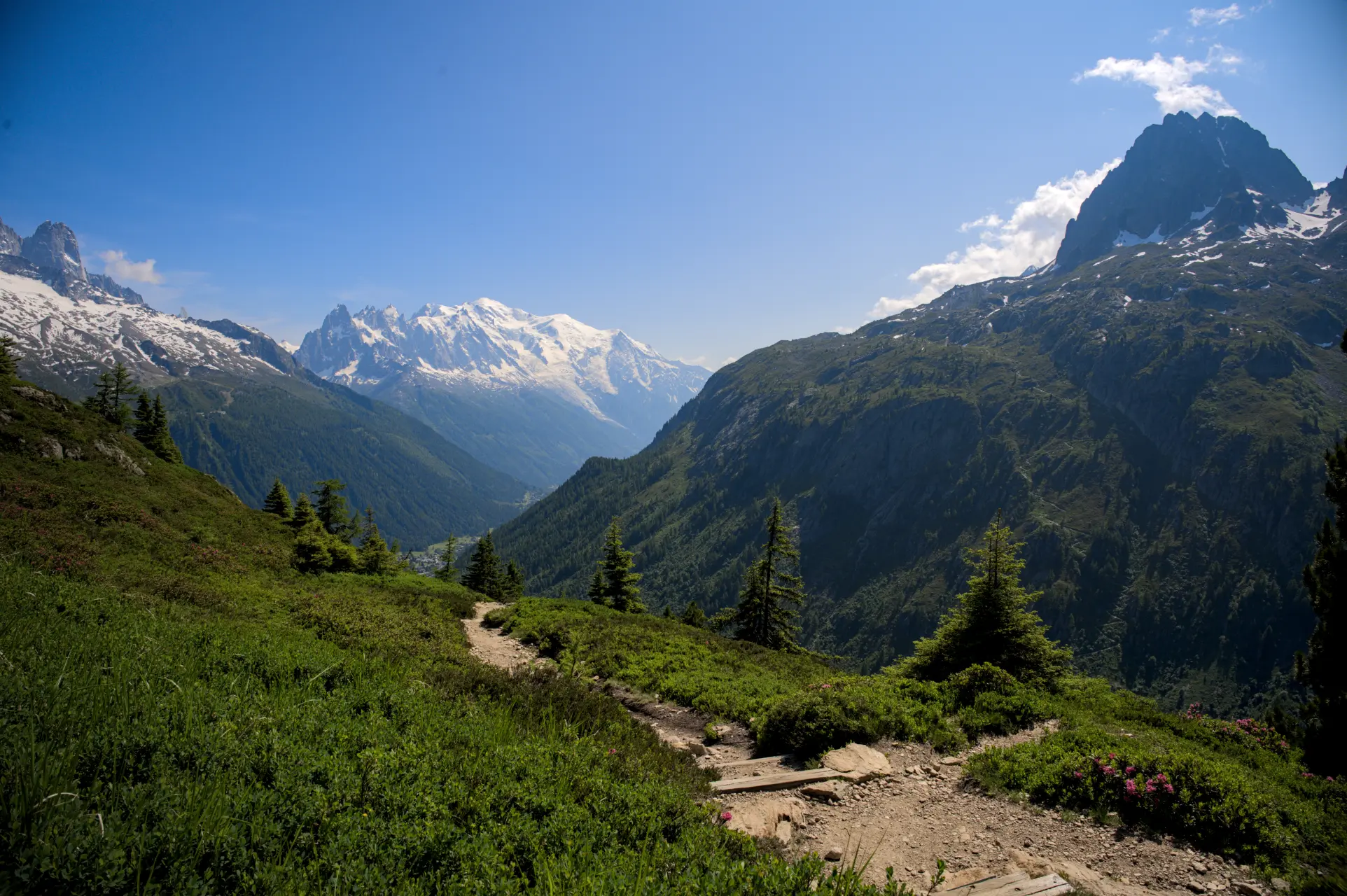 TMB - Mont Blanc desde Posettes