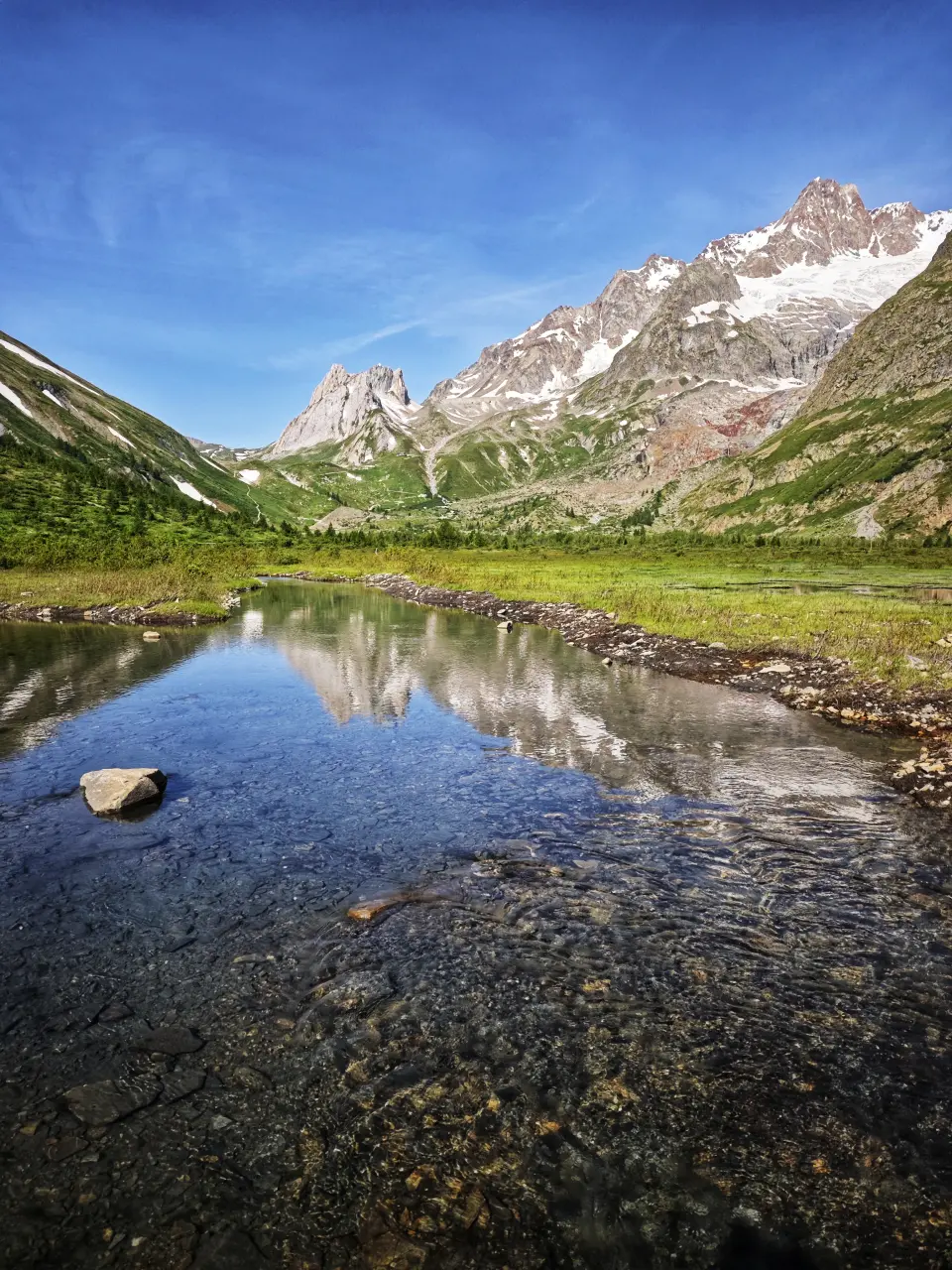 Col de la Seigne desde Combal